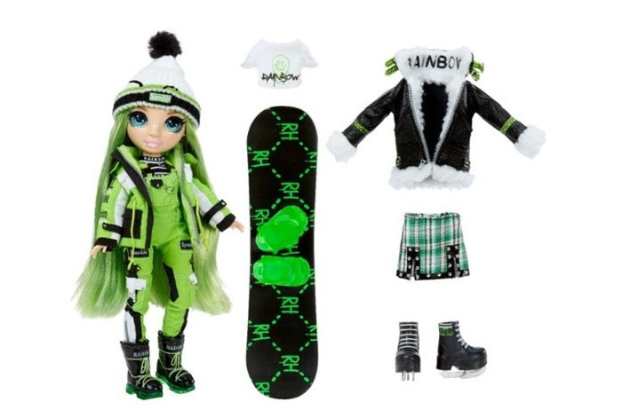 фото Rainbow high кукла winter break fashion doll- jade hunter