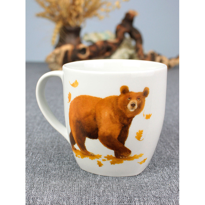 Думай о хорошем Кружка Медведь 400 мл