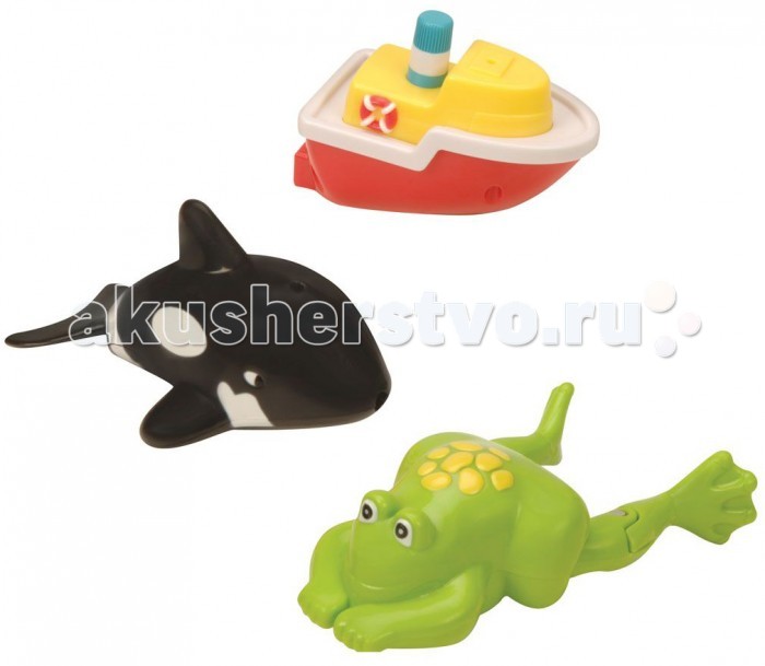 

Battat Набор для игр в воде: заводные игрушки, Набор для игр в воде: заводные игрушки