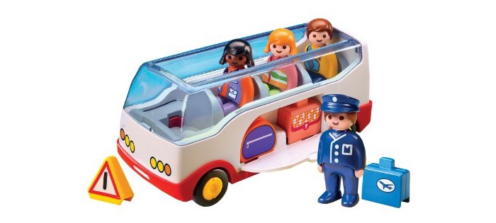 

Конструктор Playmobil 1.2.3.: Шаттл бас в аэропорт