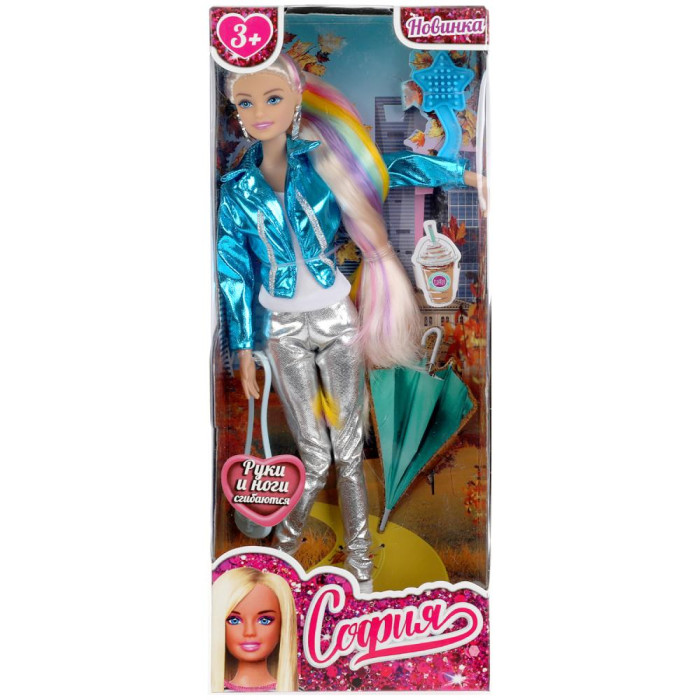 

Карапуз Кукла София в куртке с металлическим эффектом, Кукла София в куртке с металлическим эффектом