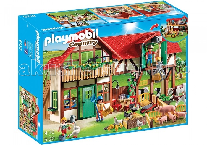 

Конструктор Playmobil Ферма: Большая ферма