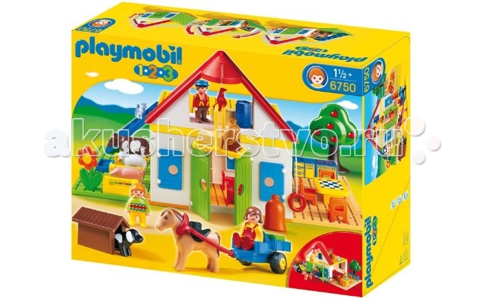 

Конструктор Playmobil 1.2.3.: Большая ферма