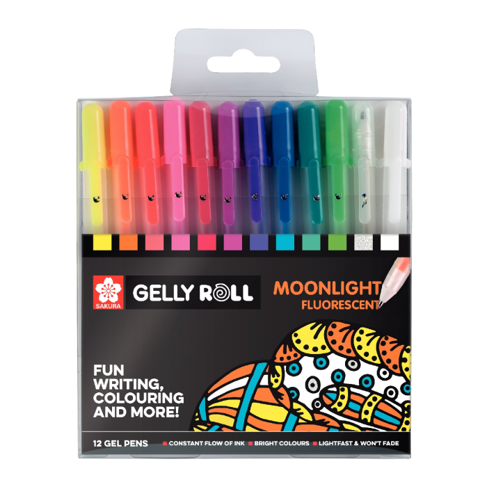 

Sakura Набор ручек гелевых Gelly Roll Moonligh (толщина линии 0.3 мм) 12 цветов, Набор ручек гелевых Gelly Roll Moonligh (толщина линии 0.3 мм) 12 цветов