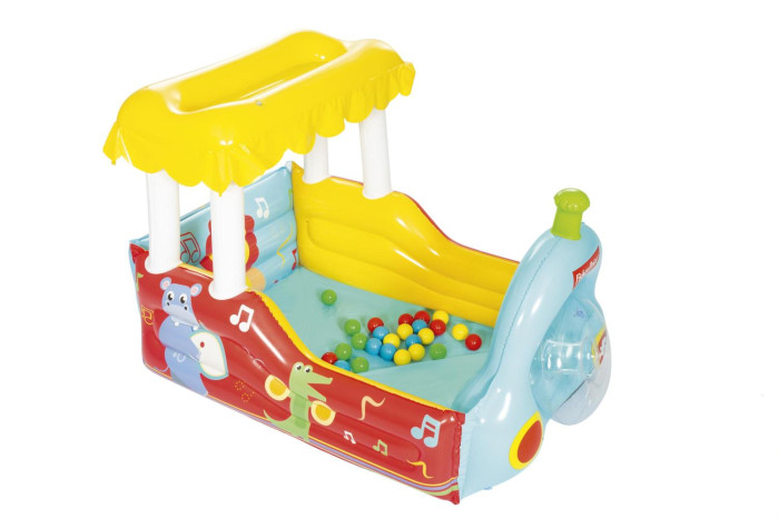 

Bestway Поезд с мячами Fisher Price 93537 132x94x89 см, Поезд с мячами Fisher Price 93537 132x94x89 см