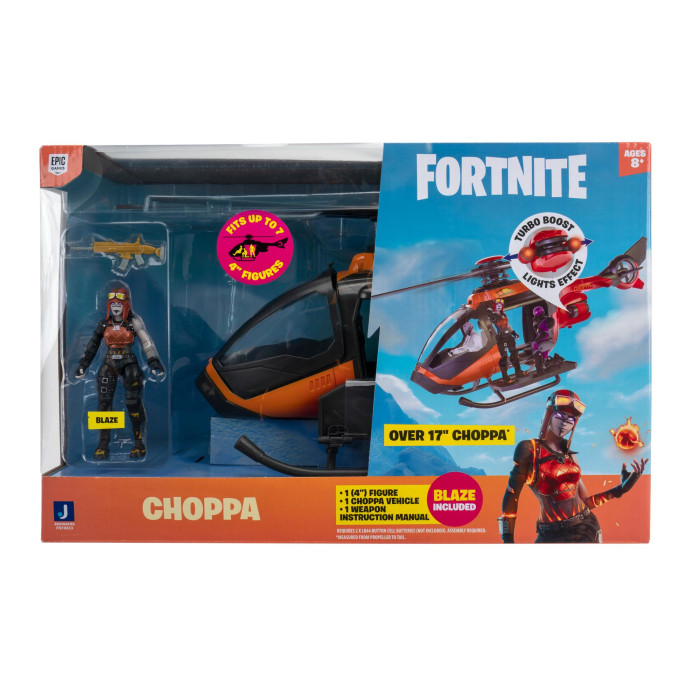 фото Fortnite игровой набор транспортное средство choppa с фигуркой