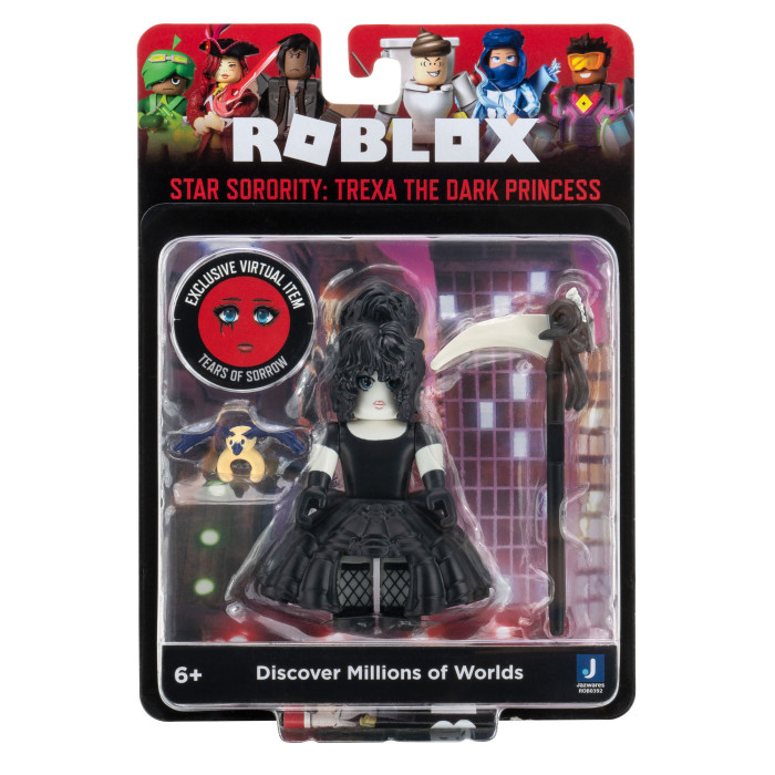 

Roblox Игрушка фигурка героя Star Sorority Trexa the Dark Princess с аксессуарам, Игрушка фигурка героя Star Sorority Trexa the Dark Princess с аксессуарам