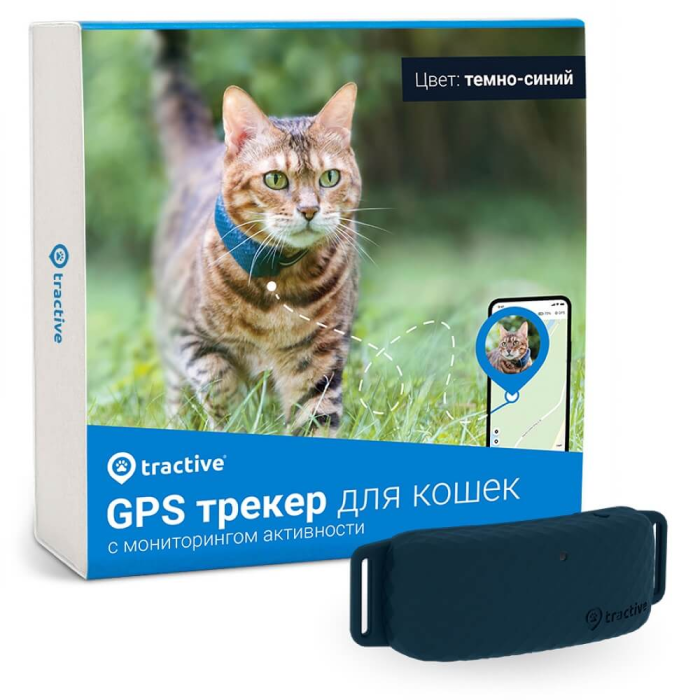 Tractive Трекер для кошек с мониторингом активности GPS CAT 4 LTE