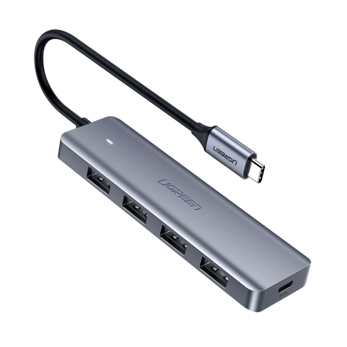 

Ugreen USB-концентратор (хаб) 4 в 1 Type C, 4 x USB 3.0 70336, USB-концентратор (хаб) 4 в 1 Type C, 4 x USB 3.0 70336