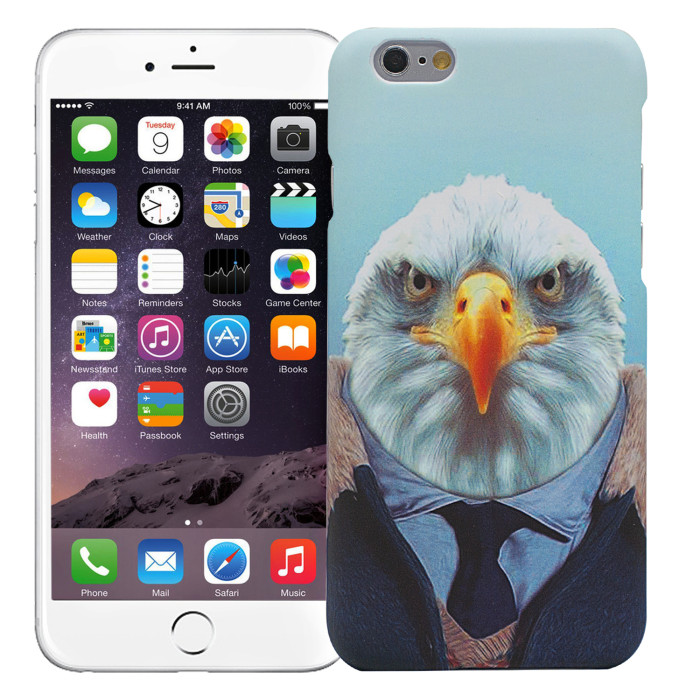 Kawaii Factory Чехол для iPhone 6/6s Орел в костюме