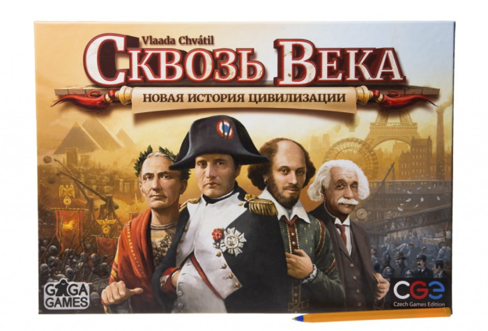

Gaga Games Настольная игра Сквозь века, Настольная игра Сквозь века