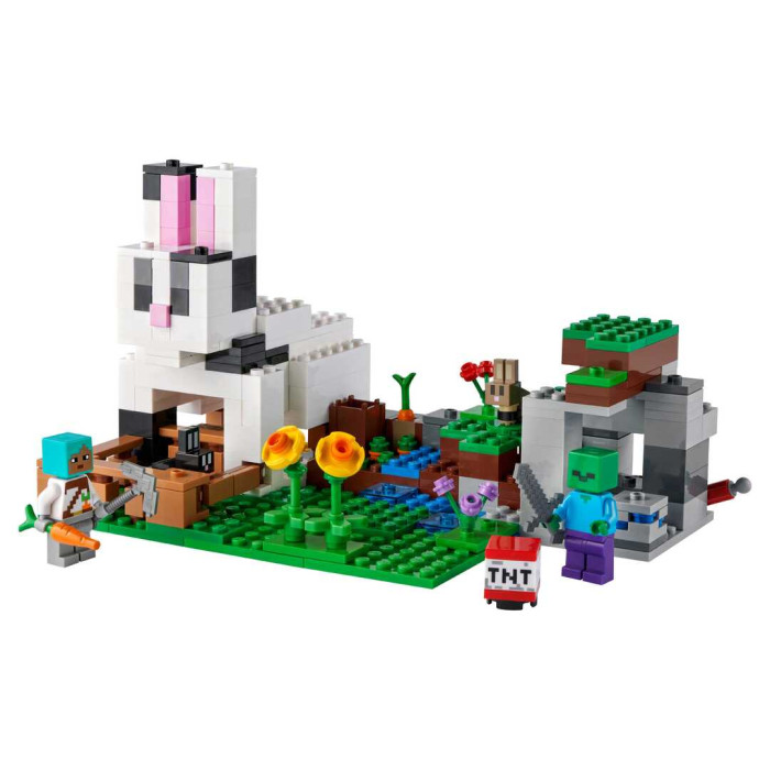 Конструктор Lego Minecraft 21181 Лего Майнкрафт Кроличье ранчо