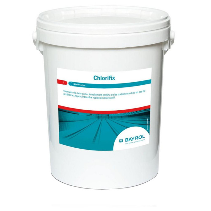 Bayrol Быстрорастворимый хлор для ударной дезинфекции воды ChloriFix 25 кг