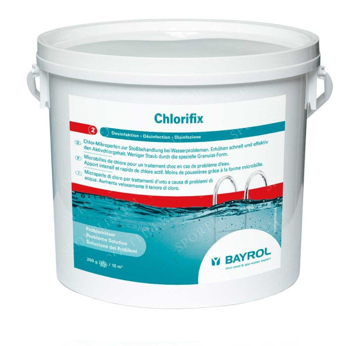 Bayrol Медленнорастворимый хлор для непрерывной дезинфекции воды ChloriLong 200 5 кг