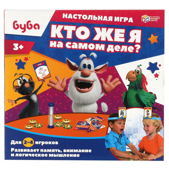 фото Умные игры настольная игра буба кто же я на самом деле?