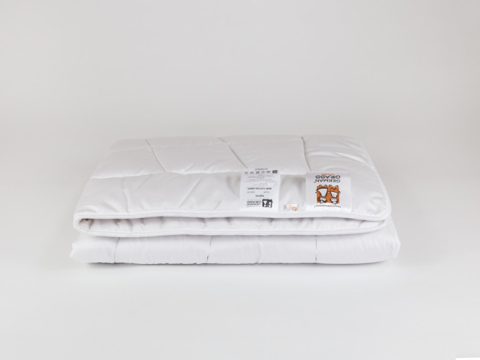 фото Комплект в кроватку prinz and prinzessin baby cotton grass: всесезонное одеяло 135х100 и подушка 60х40