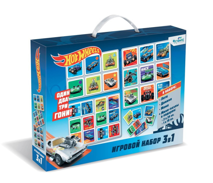 фото Origami игровой набор hot wheels 3 в 1