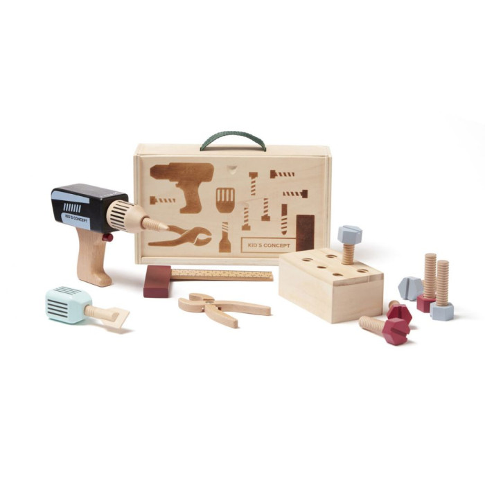  Kid's Concept Набор игрушечных инструментов в чемодане серия Kid's Hub