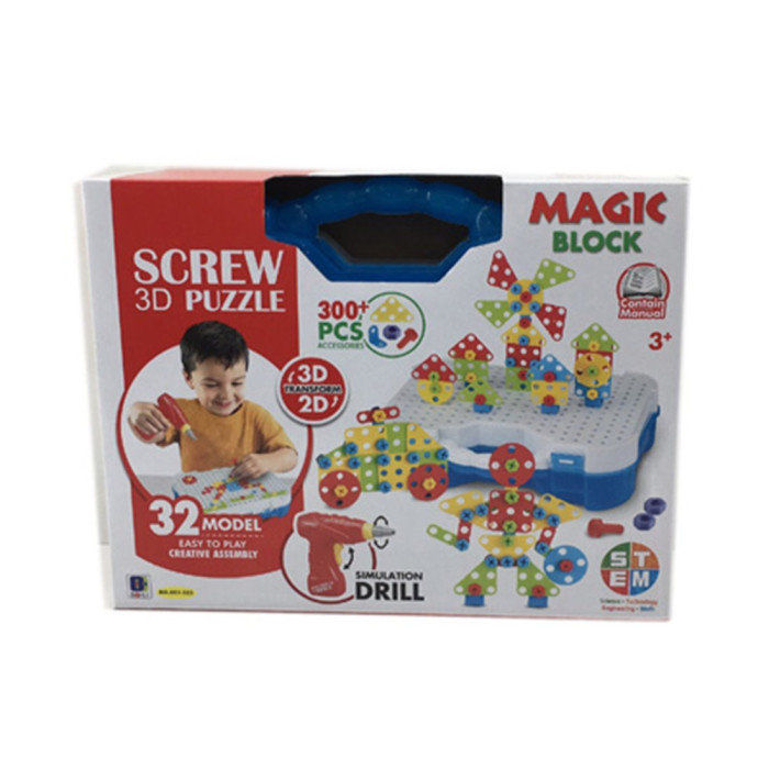 

Конструктор Наша Игрушка скрутка (300 деталей), скрутка (300 деталей)