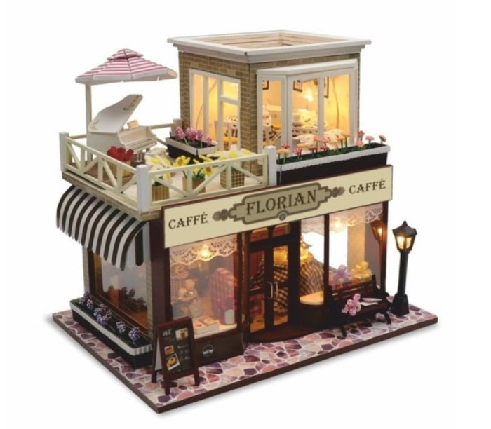 фото Hobby day интерьерный конструктор известные кафе мира caffe florian с подсветкой