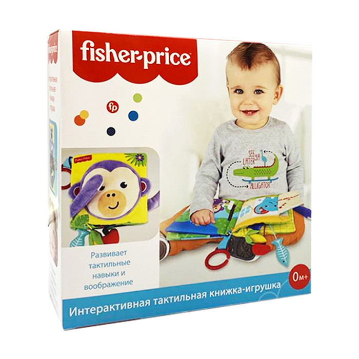 фото Fisher price книжка-игрушка интерактивная тактильная