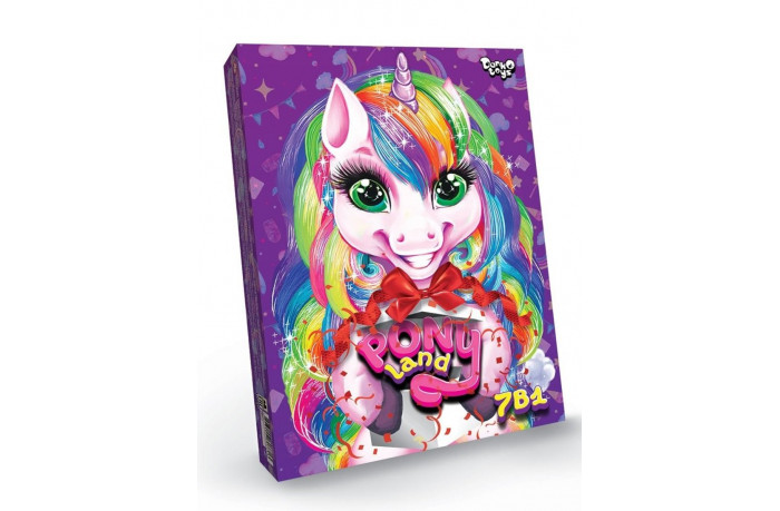 Danko Toys Игровой набор Pony Land 7в1