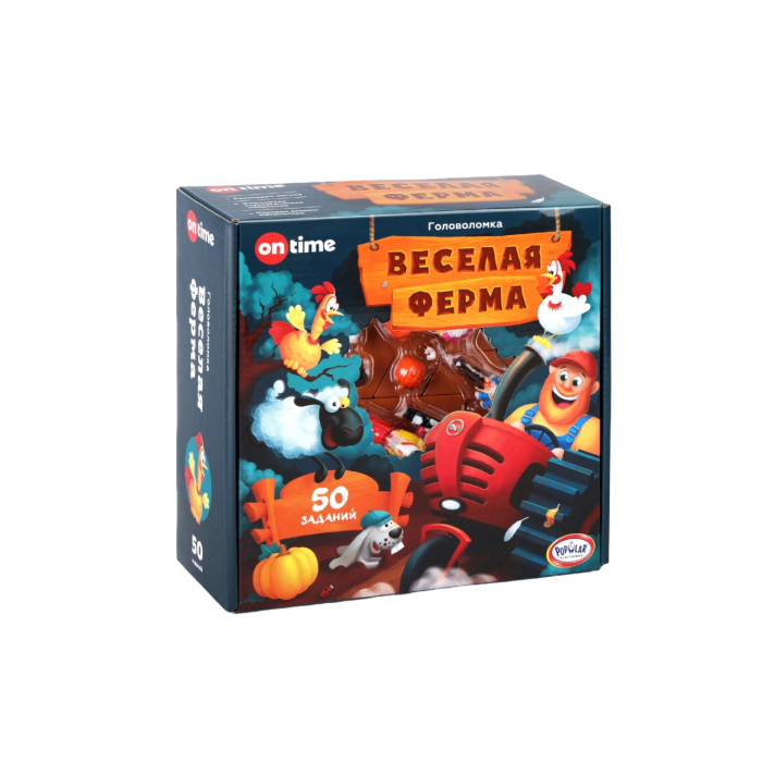 On Time Магнитная головоломка Танграм
