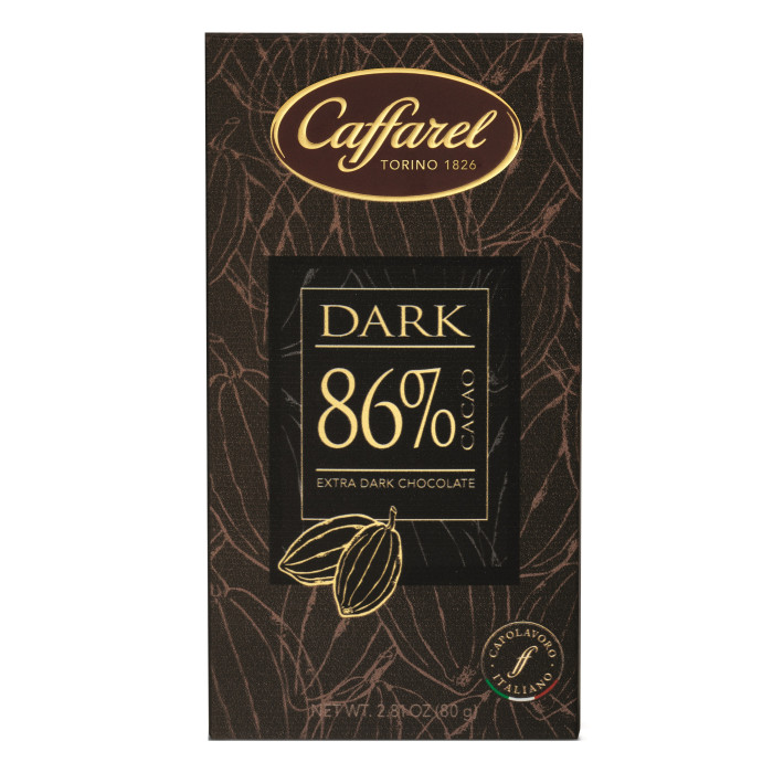  Caffarel Шоколад темный Экстра какао 86% 80 г