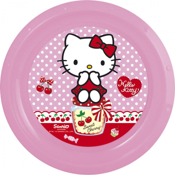  ND Play Тарелка пластиковая Hello Kitty