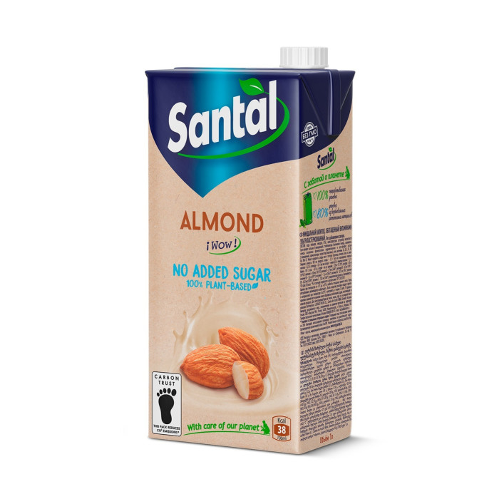 

Santal Растительный напиток Миндаль 1 л, Растительный напиток Миндаль 1 л