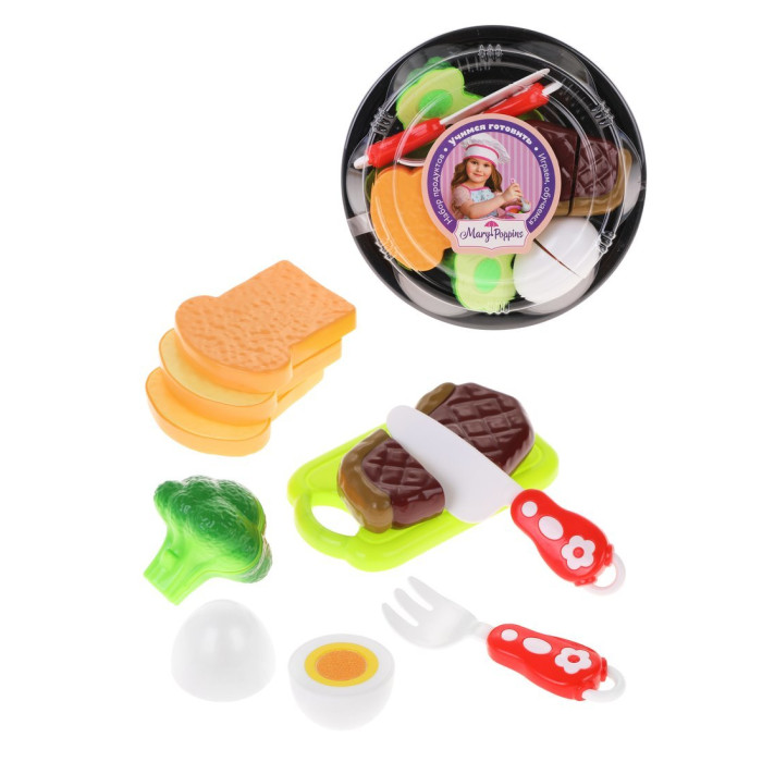Mary Poppins Набор продуктов Учимся готовить отбивная с овощами