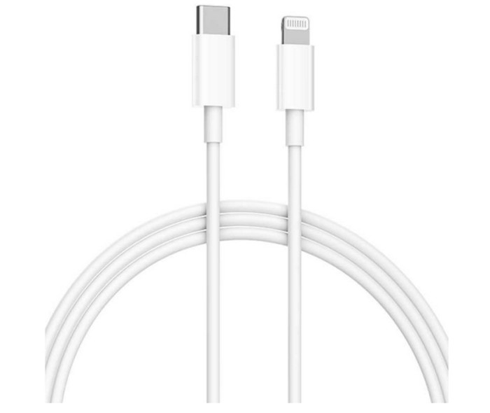 фото Xiaomi кабель mi cable type-c to lightning 1 м