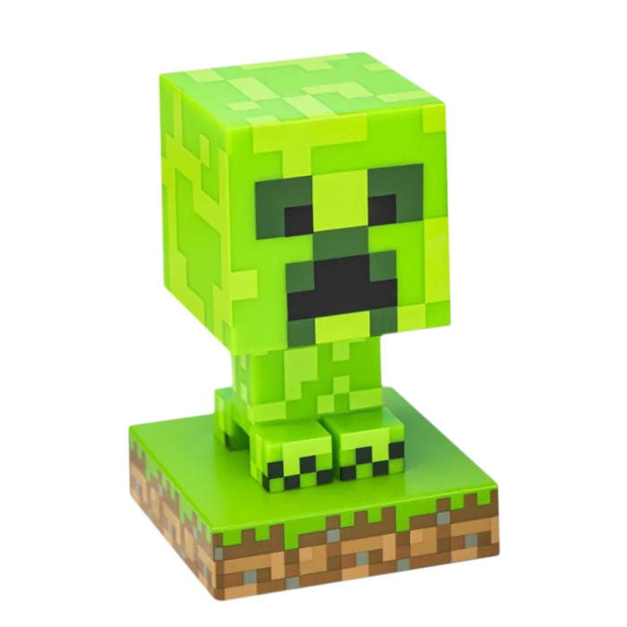 

Светильник Pixel Crew Minecraft Creeper Icon light, Minecraft Creeper Icon light