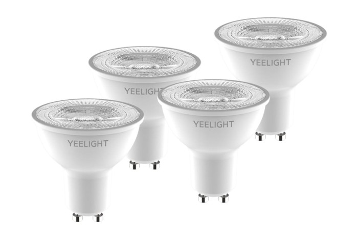Yeelight Умная светодиодная лампочка GU10 Smart bulb W1(Dimmable) 4 шт.