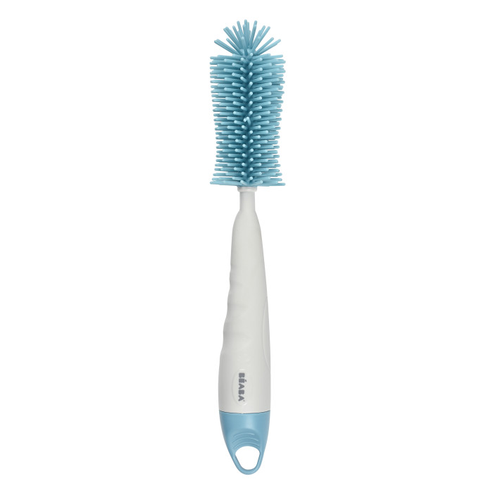 фото Beaba ёршик для бутылочек silicone bottle brush 2 в 1