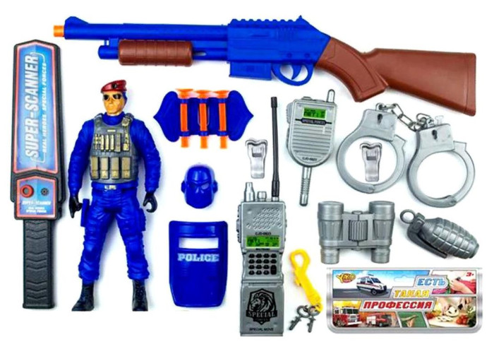  Наша Игрушка Игровой набор Полиция M0788