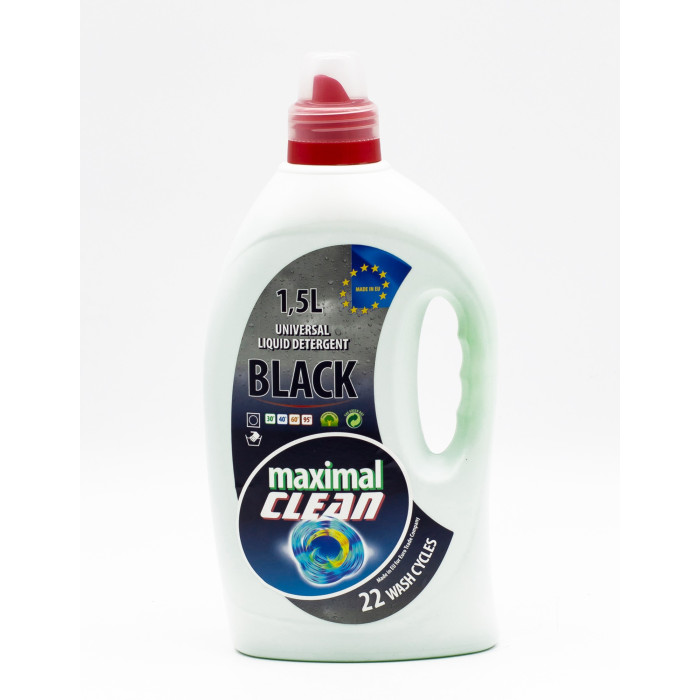  Maximal Clean Универсальное средство для чёрных и тёмных тканей Black 1.5 л