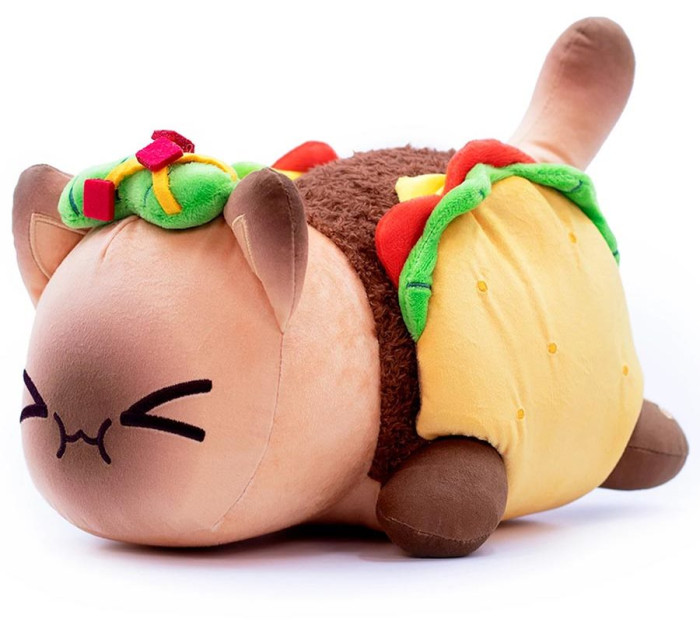 Мягкая игрушка Mihi Mihi Подушка Кот Бутерброд 25 см