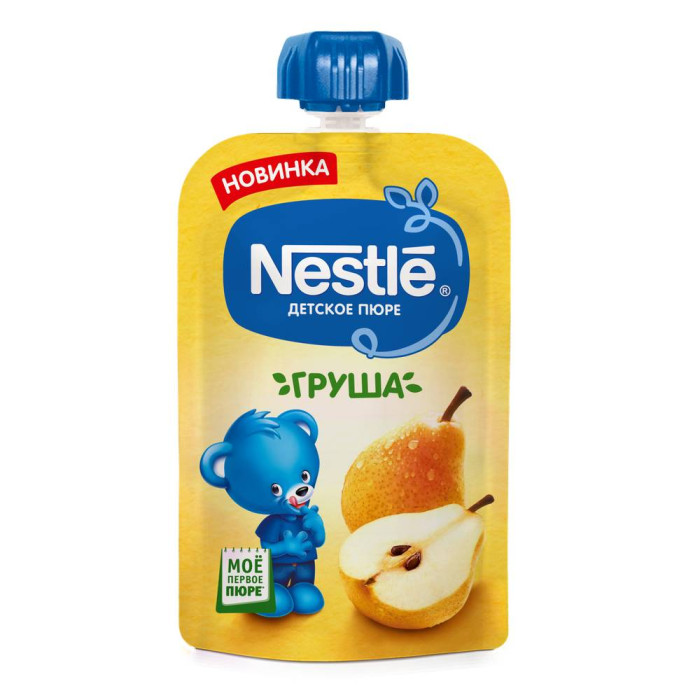  Nestle Пюре грушевое с 4 мес. 90 г 8 шт.