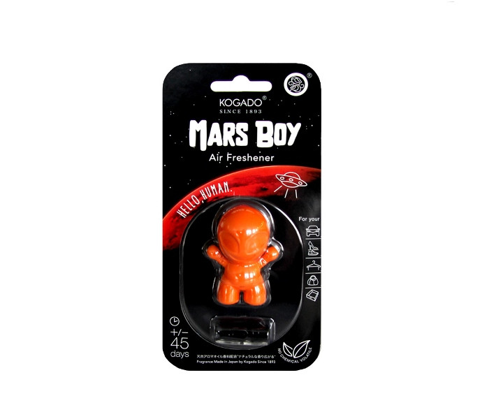Kogado Ароматизатор полимерный Mars Boy на кондиционер White Musk 3321 - фото 1