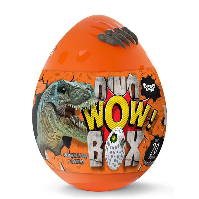 

Развивающая игрушка Danko Toys Креативное творчество Яйцо Dino WOW Box 35 см, Креативное творчество Яйцо Dino WOW Box 35 см