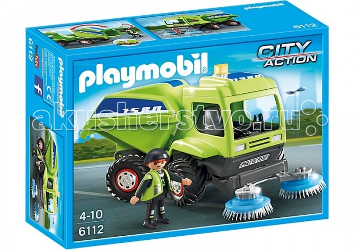 

Конструктор Playmobil Городские службы: Уличная уборочная машина