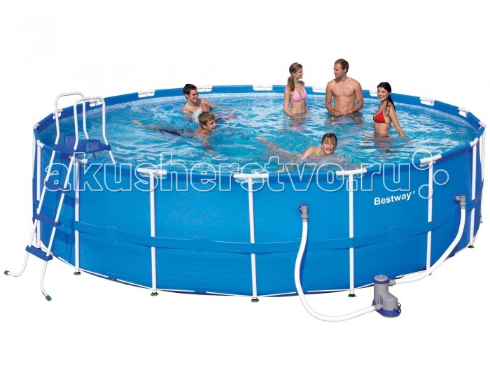 

Бассейн Bestway каркасный SteelPro 549х122 см