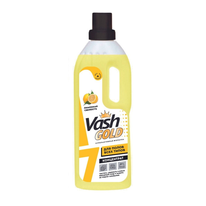  Vash Gold Средство для мытья полов Лимонная свежесть 750 мл