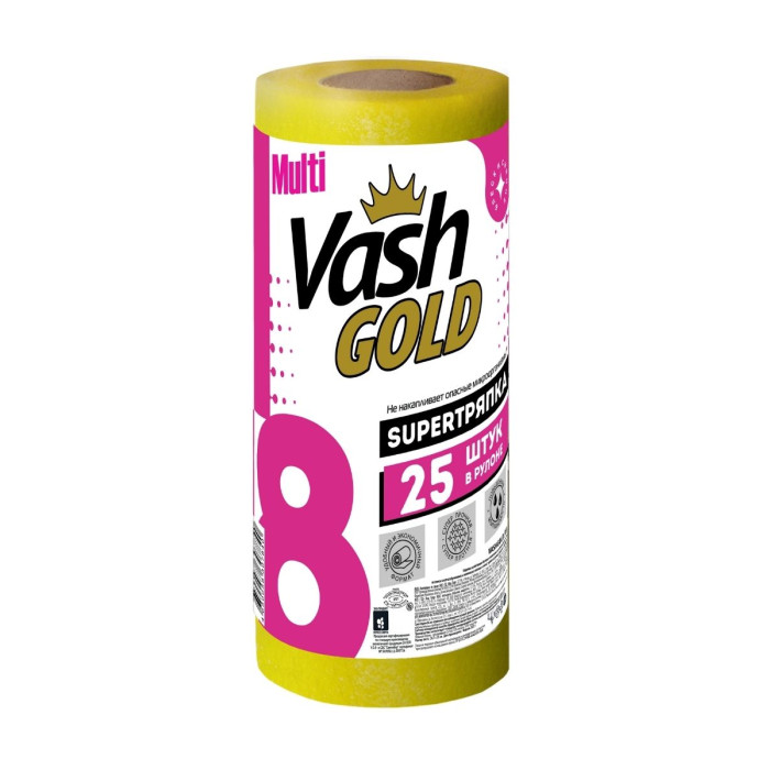  Vash Gold Тряпка Universal 25 листов