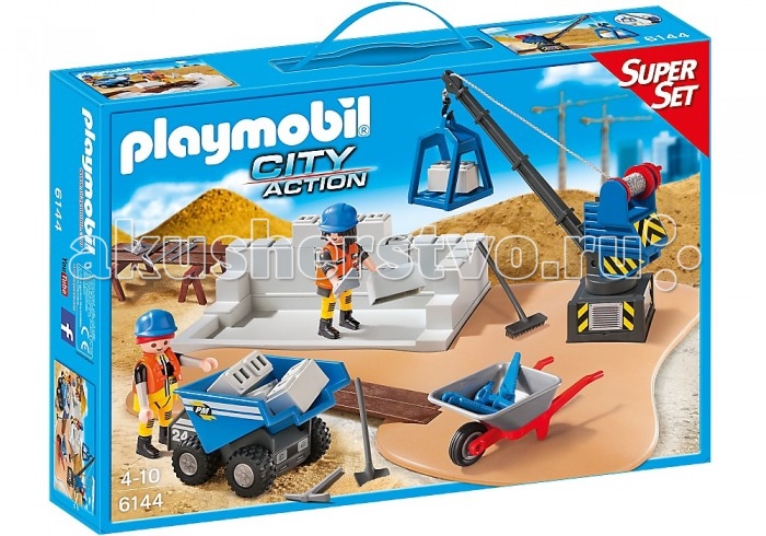 

Конструктор Playmobil Супер набор: Стройка