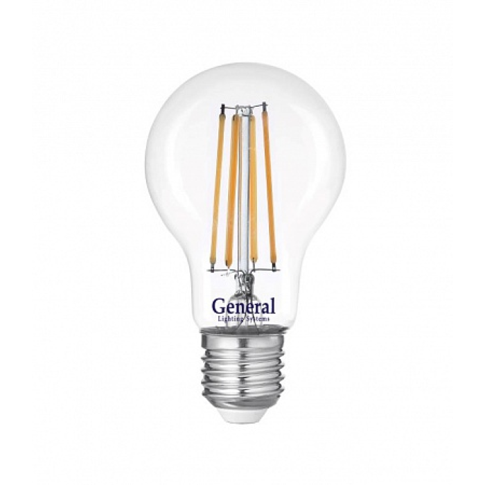 Светильники General Лампа LED филамент 15W А60 Е27 2700 груша 10 шт.