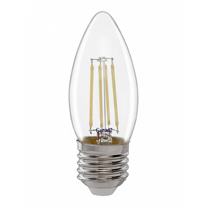 Светильник General Лампа LED филамент 10W E27 4500 свеча 10 шт.