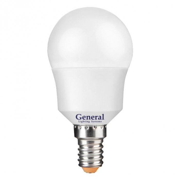 Светильник General Лампа LED 15W E14 4500 шар 10 шт.