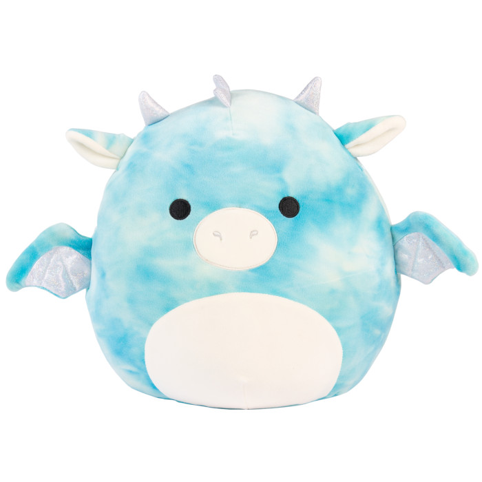 фото Мягкая игрушка squishmallows дракончик кит мягконабивная 30 см